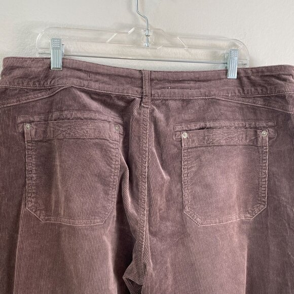 Pilcro Womens 34 Tall Brown Wanderer Corduroy Straight Leg Pants - Picture 10 of 10
